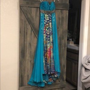 Tony Bowls Turquoise Dress